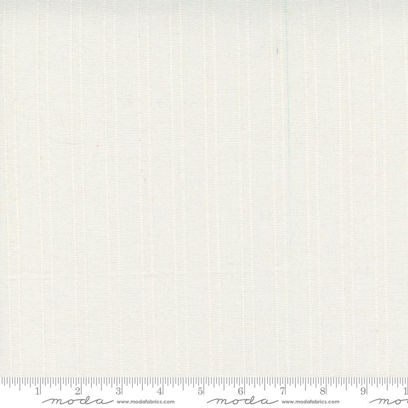 Lakeside Toweling - Woven Stripe - Off White - 60"