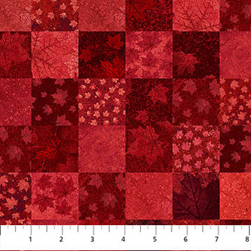 Stonehenge Oh Canada 14 - Patchwork - Red Multi
