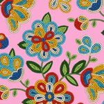 Tucson - Pink Beaded Floral