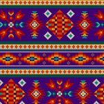 Tucson - Purple Beaded Stripe