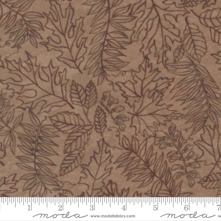 Fall Melody Flannel - Forest Floor - Tawny