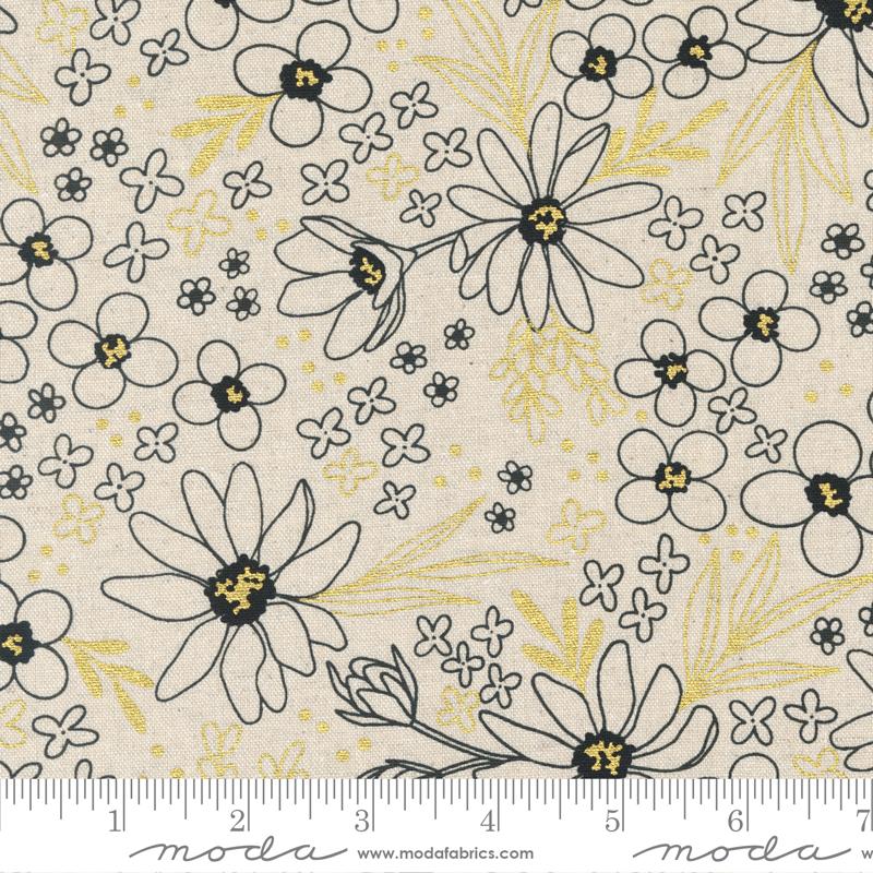 Gilded Mochi Linen - Flower Arrangement - Paper Gold