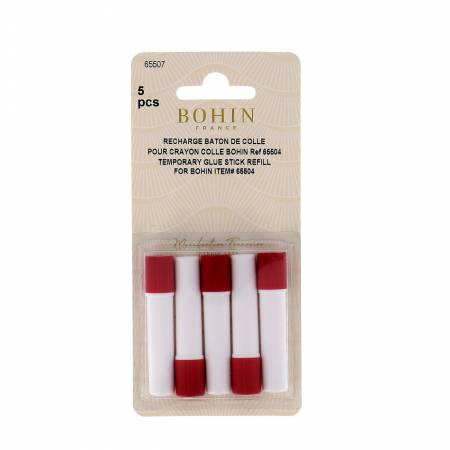 Bohin Refill For Temporary Glue Stick For Fabrics - 5 pcs