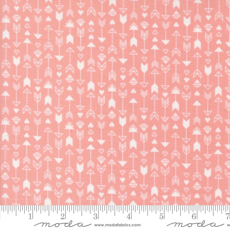 Love Blooms - Arrow Stripe - Blush