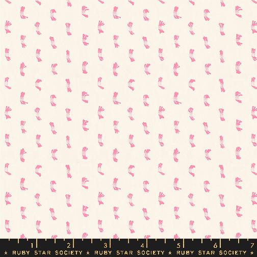 Warp Weft Ooh Lucky - Flicker - Natural/Pink