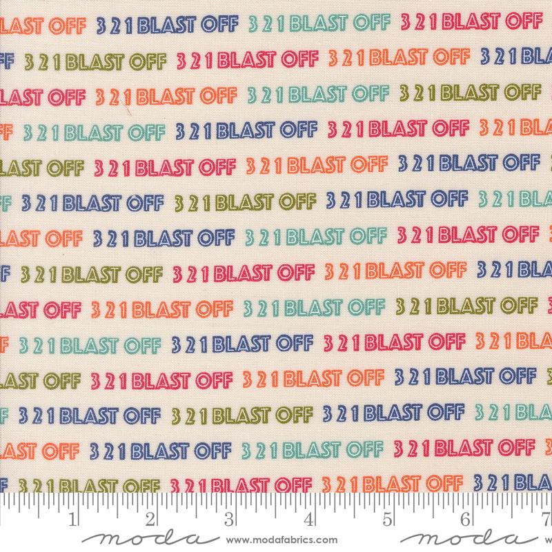321 Blast Off - Countdown Text - Spacesuit