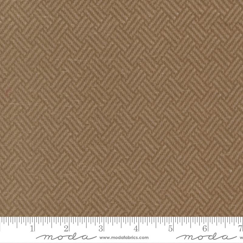 Prairie Gatherings 108" Wide Back Flannel - Teak