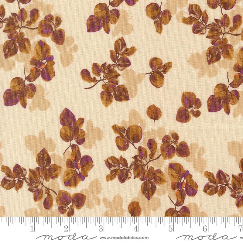 Autumn Forest - Fallen Leaves - Cream