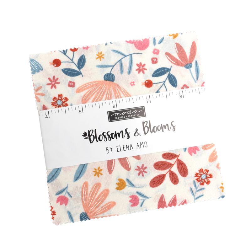 Blossoms And Blooms - Charm Packs