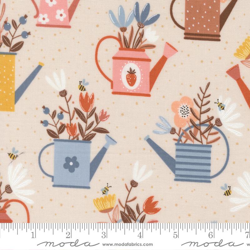 Blossoms And Blooms - Watering Cans - Pearl