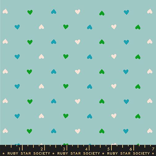 Best Day Ever - Hearts - Turquoise