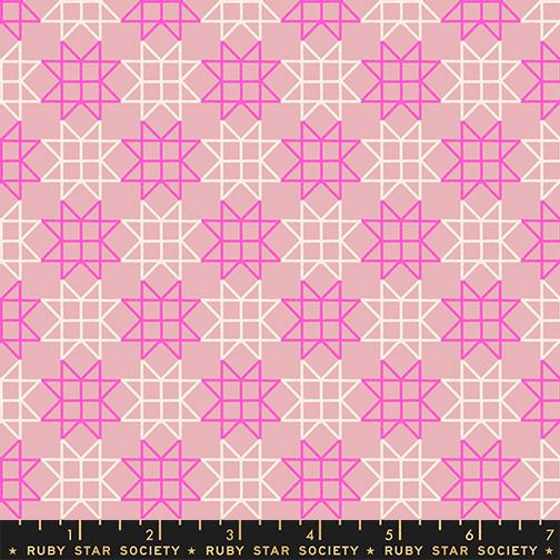 Paper Cuts 2 - Paper Star Patchwork - Lavender