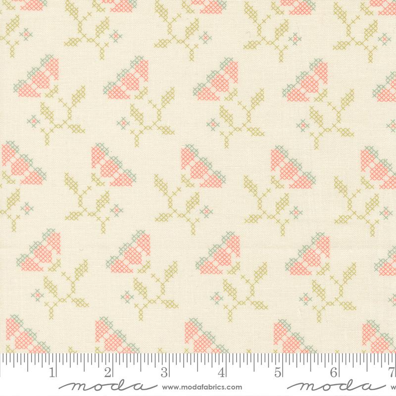 Sunbonnet - Blooming Stitches - Porcelain