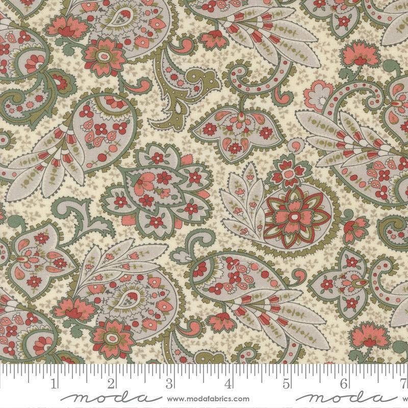 Ambiance - Paisley - Porcelain