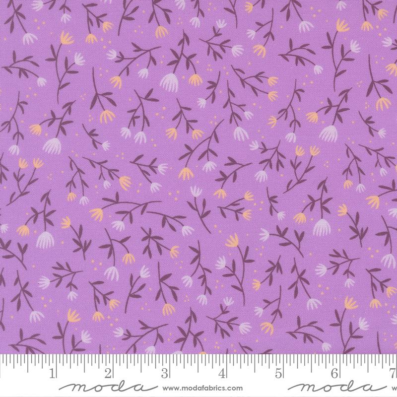Floral Fondant - Ditsy Floral - Lilac