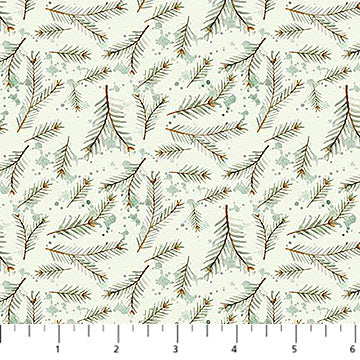 Snowbound - Twigs - Green