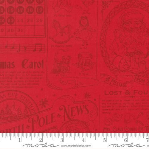 Holiday Cheer - North Pole News - Poinsettia