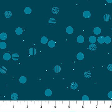 Seasons Basics - Snow - Teal