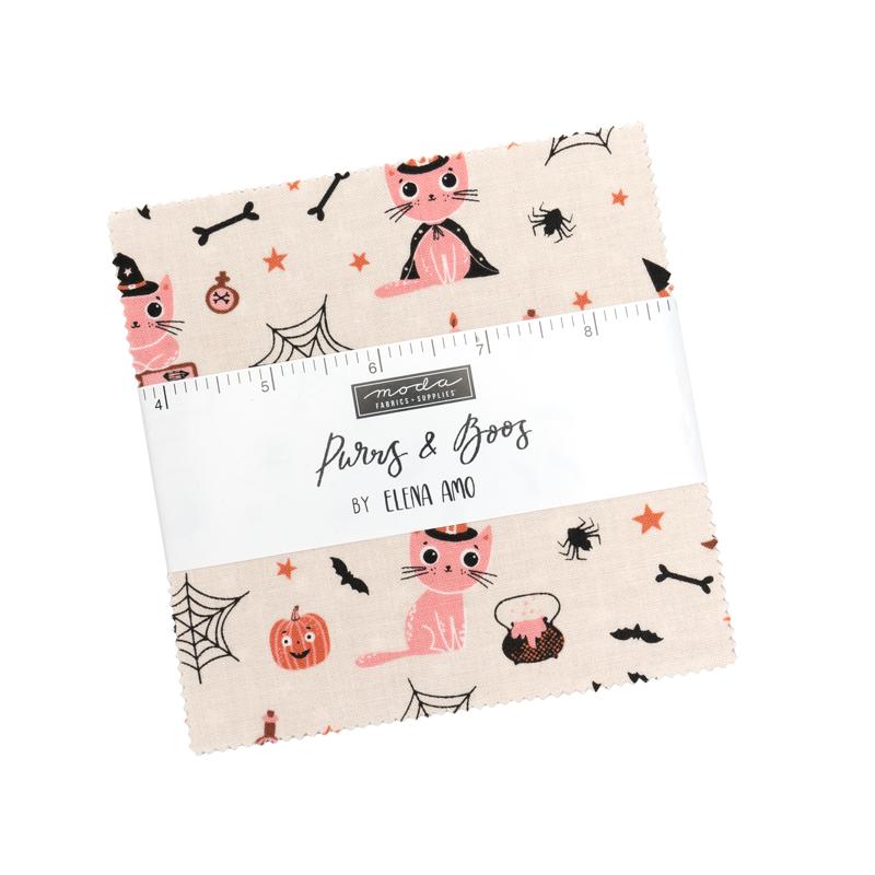Purrs and Boos - Charm Pack