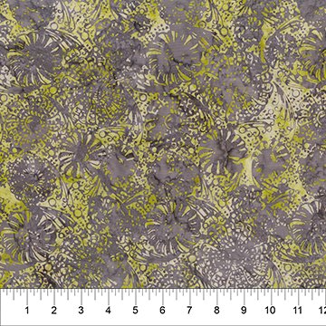 Flutter - Floral Burst - Blue Gray