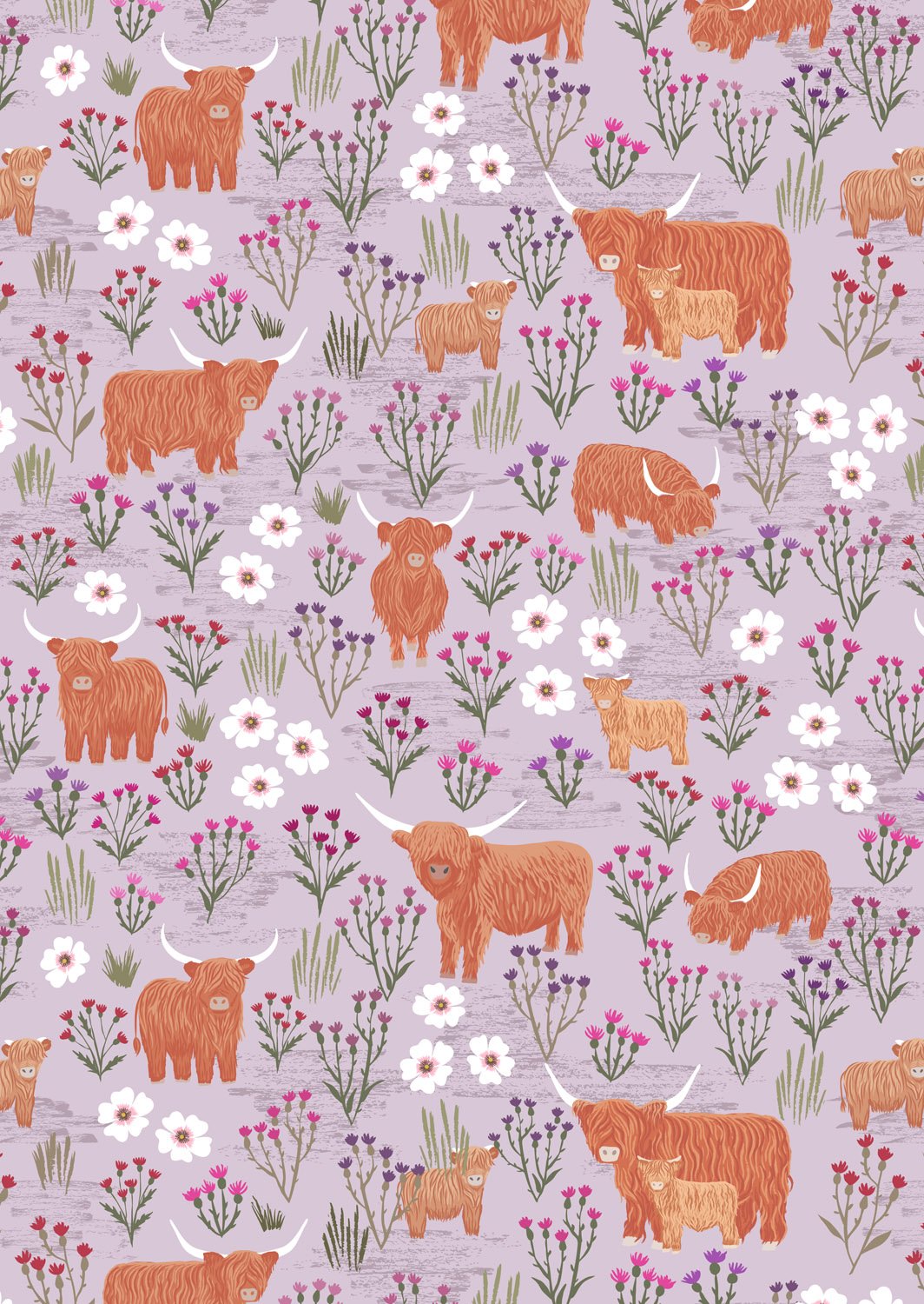 A Celtic Summer - Summer Meadow Highland - Light Heather