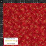 Frosty Snowflake - Holly - Red Gold