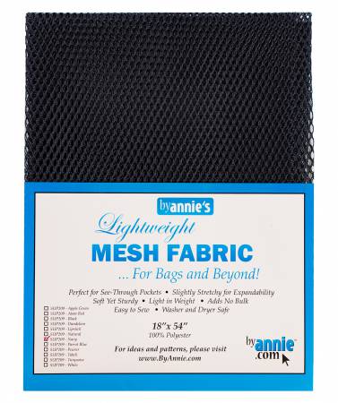Mesh Fabric by Annie - 18" x 54" Navy