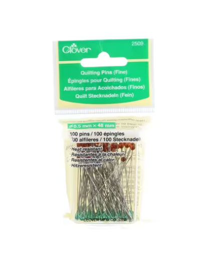 Clover Quilting Fine Pin Size 30 - 1 7/8"