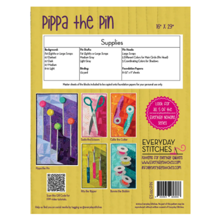 Pippa the Pin Pattern