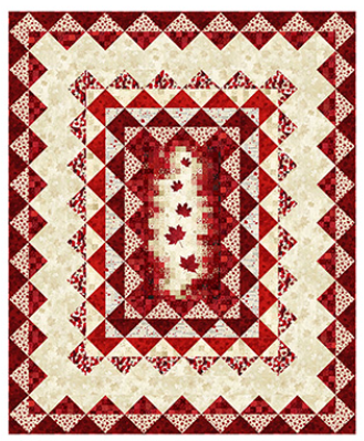 Ripple Effect Canada Quilt Kit