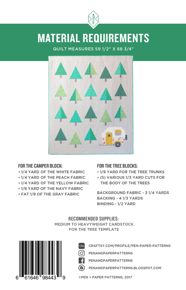 Up North Quilt Pattern