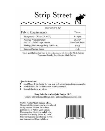 Strip Street Quilt Pattern