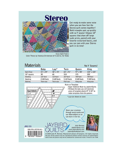 Stereo Quilt Pattern