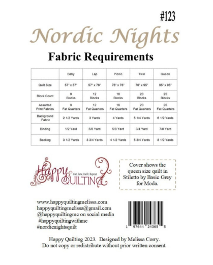 Nordic Nights Quilt Pattern