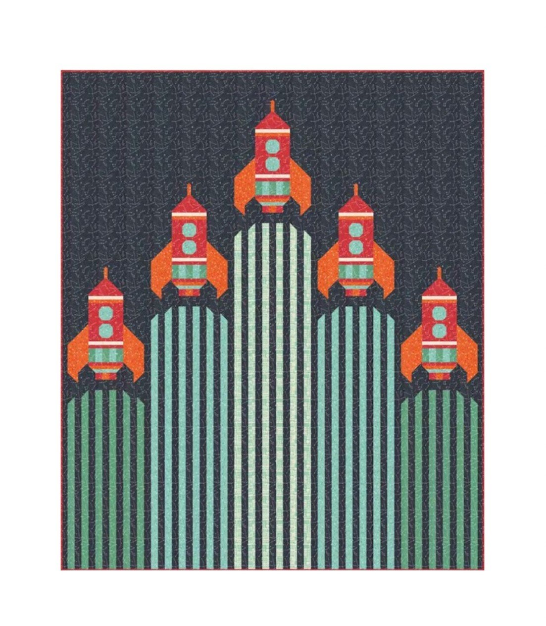 Blast Off Quilt Kit