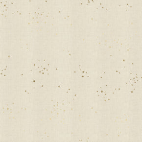 Cotton+Steel Basics - Freckles - Unbleached Metallic