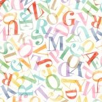 Love and Learning - Alphabet Toss - Ivory