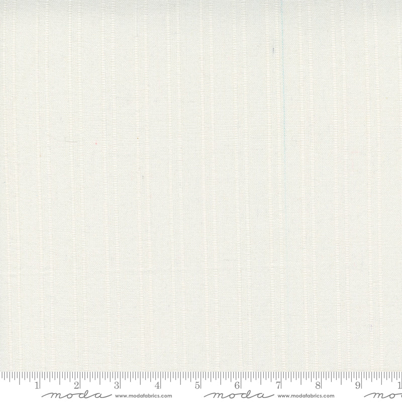 Lakeside Toweling - Woven Stripe - Off White - 18"