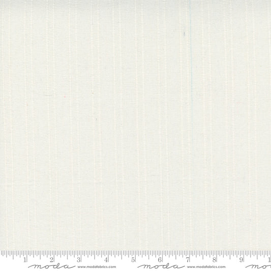 Lakeside Toweling - Woven Stripe - Off White - 18"