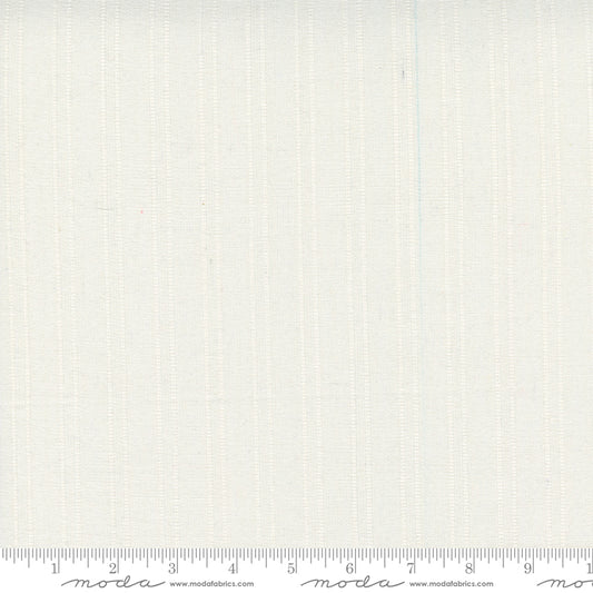 Lakeside Toweling - Woven Stripe - Off White - 60"