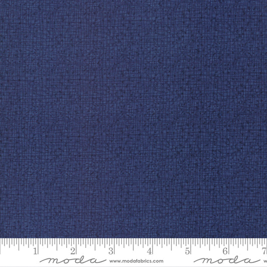 Thatched 108" Quilt Backing - Navy
