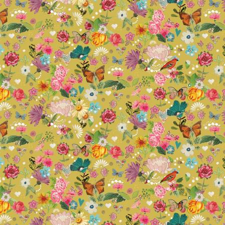 Follow Your Joy - Sunshine Floral - Citron