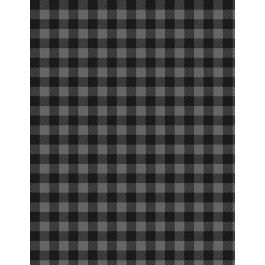 Essentials Buffalo Check - Black