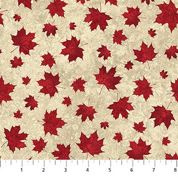Stonehenge Oh Canada 11 - Beige Red - 24269-14