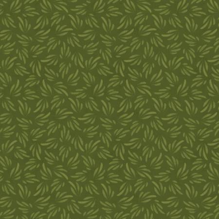 Chickadee Charm - Petals - Green Tonal