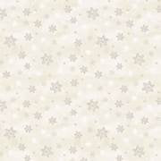 Woodland Snowmen - Snowflakes - Cream