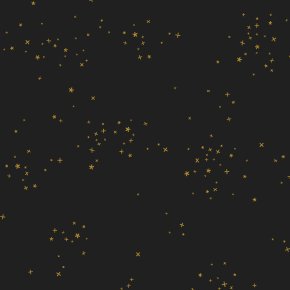 Cotton + Steel Basics - Freckles - Midnight Dream Metallic