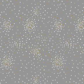 Cotton + Steel Basics - Clusters II - Castle Metallic