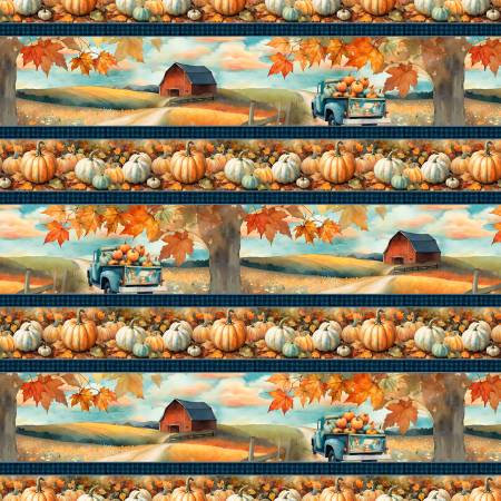 Glorious Fall - Repeating Stripe