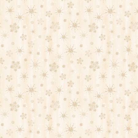 Cardinal Celebration - Snowflakes - Cream